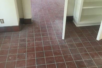 Tile floor clean and seal after remodel