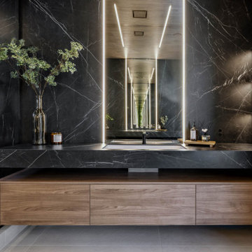 The Obsidian: Primary Bathroom