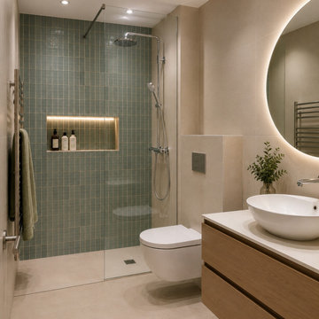 Salle de bain élégante et épurée