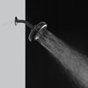 Brondell Nebia Corre Four-Function Fixed Shower Head, Black