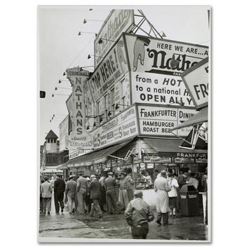 "Coney Island II" by Vintage Apple Collection, Canvas Art