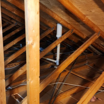 Spray Foam Insulation on Bare Home