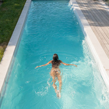 Couloir de Nage Contemporain - L'As de la Piscine projet