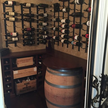 Wine Cellars Under A Stairwell