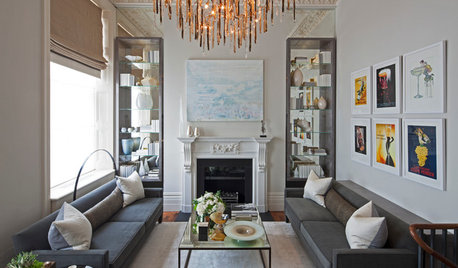 Houzz Tour: A Period Apartment With Bold Artworks and a Modern Vibe