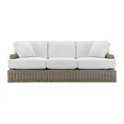 Wyatt Outdoor Sofa with Cushions - Outdoor Cushions And Pillows