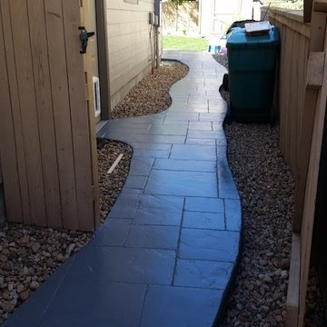 Backyard Path & Patio