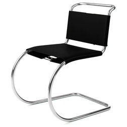 Contemporary Dining Chairs MR Side Chair, Black