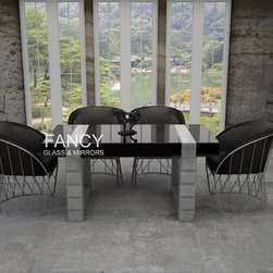 RADIANT MIRRORED DINING TABLE - Products
