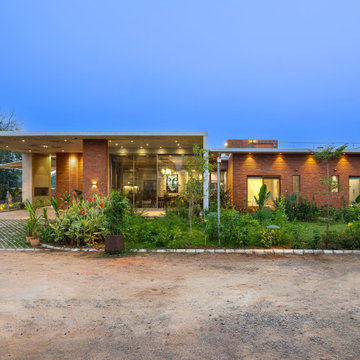 Night architectural view