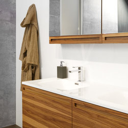 Element Raffin&eacute; Collection in Walnut Natural - Bathroom Vanities And Sink Consoles