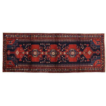 Antique Persian Hamadan Rug, 04'00 X 10'03