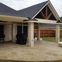 Porch Extension - Roofing And Gutters