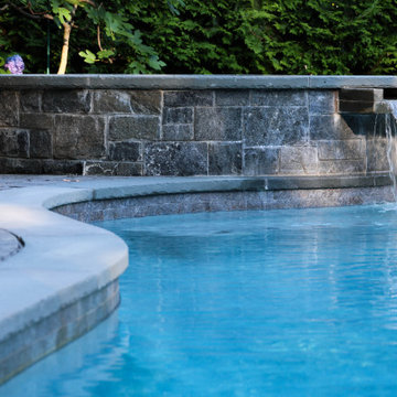 Sculpted Water Oasis