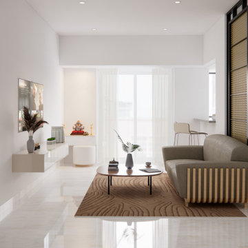 Living Room: Sofa & Divider