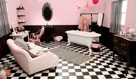 Salle de bains de la Semaine : Bonbonnière d'antan ou d'aujourd'hui ?