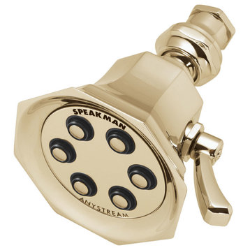 Speakman S-2255 Signature Brass 2.5 GPM Single Function Shower - Polished Brass
