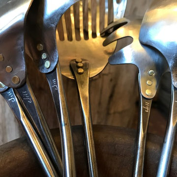 hanging set of serving pieces