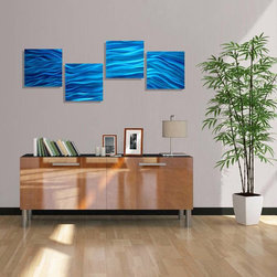 Blue Wall Art - Great Wave by Jon Allen - Products