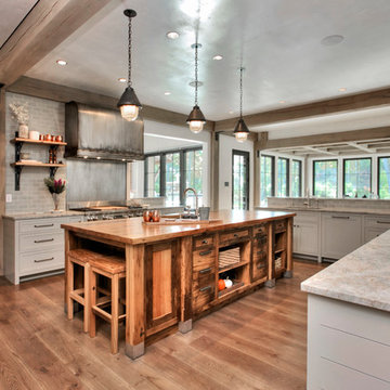 Industrial Farmhouse on Connecticut Coast