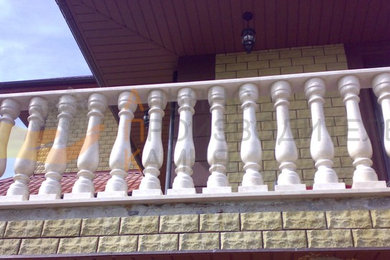 Exempel på en veranda