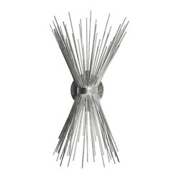 Worlds Away Cornell Silver Sconce - Wall Sconces
