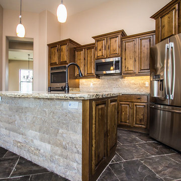 Peoria Rustic Tuscan Kitchen