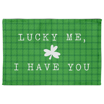 Lucky Me I Have You 2x3 Area Rug