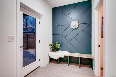 Entryway - contemporary entryway idea in Denver