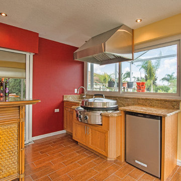 Traditional Style Summer Kitchen