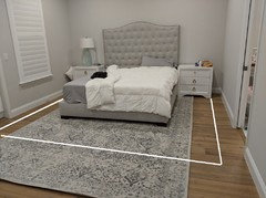California King Bed, 8×10 Rug Under King Bed