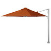 11'6" Oct Umbrella, Portable Base and LED Lights, Terracotta