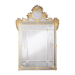 Inviting Home Inc. - Venetian Wall Mirror - Wall Mirrors