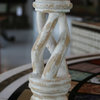 Petite Scheherazade Candlestand, White