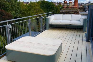 Design ideas for a contemporary terrace in London.