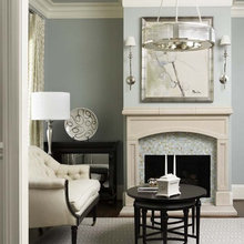fireplace mantel