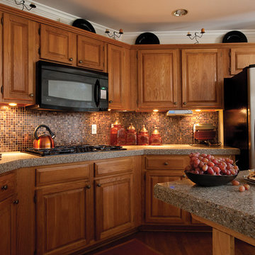 Oak Kitchen -- After