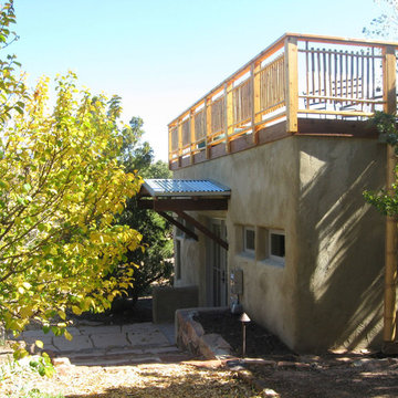 Strawbale House & Bearmed In Shop