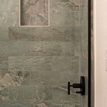 Natural Tone Guest Bathroom Remodel