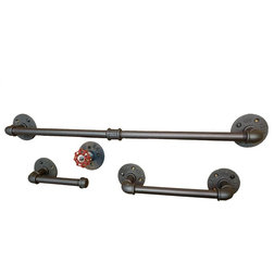 Industrial Towel Bars And Hooks by Ross Cavins LLC