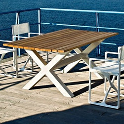 Banquete Outdoor Table by Serralunga - Outdoor Dining Tables