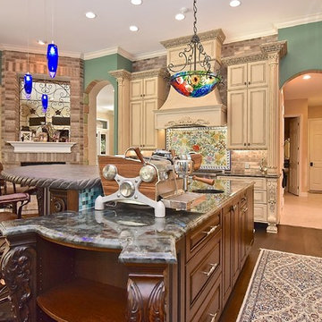 Modern Old World Kitchen ReDo - Sarasota Real Estate Photographer Rick Ambrose