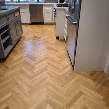 Herringbone White Oak Floor