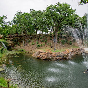 Flower Mound French Water Wheel