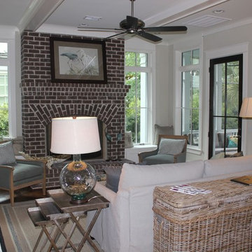Palmetto Bluff Model Home Living Room