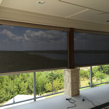 Exterior Motorized Patio & Garage Shades
