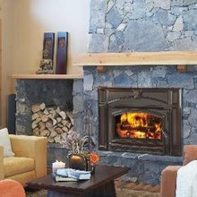 family room fire place
