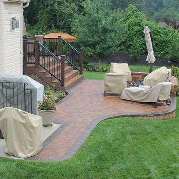 New deck and patio