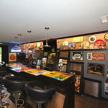 Man Cave - Sports Bar Basement