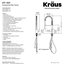 Britt 3-Function Pull-Down Water Filter Kitchen Faucet CH, Model KFF-1691CH